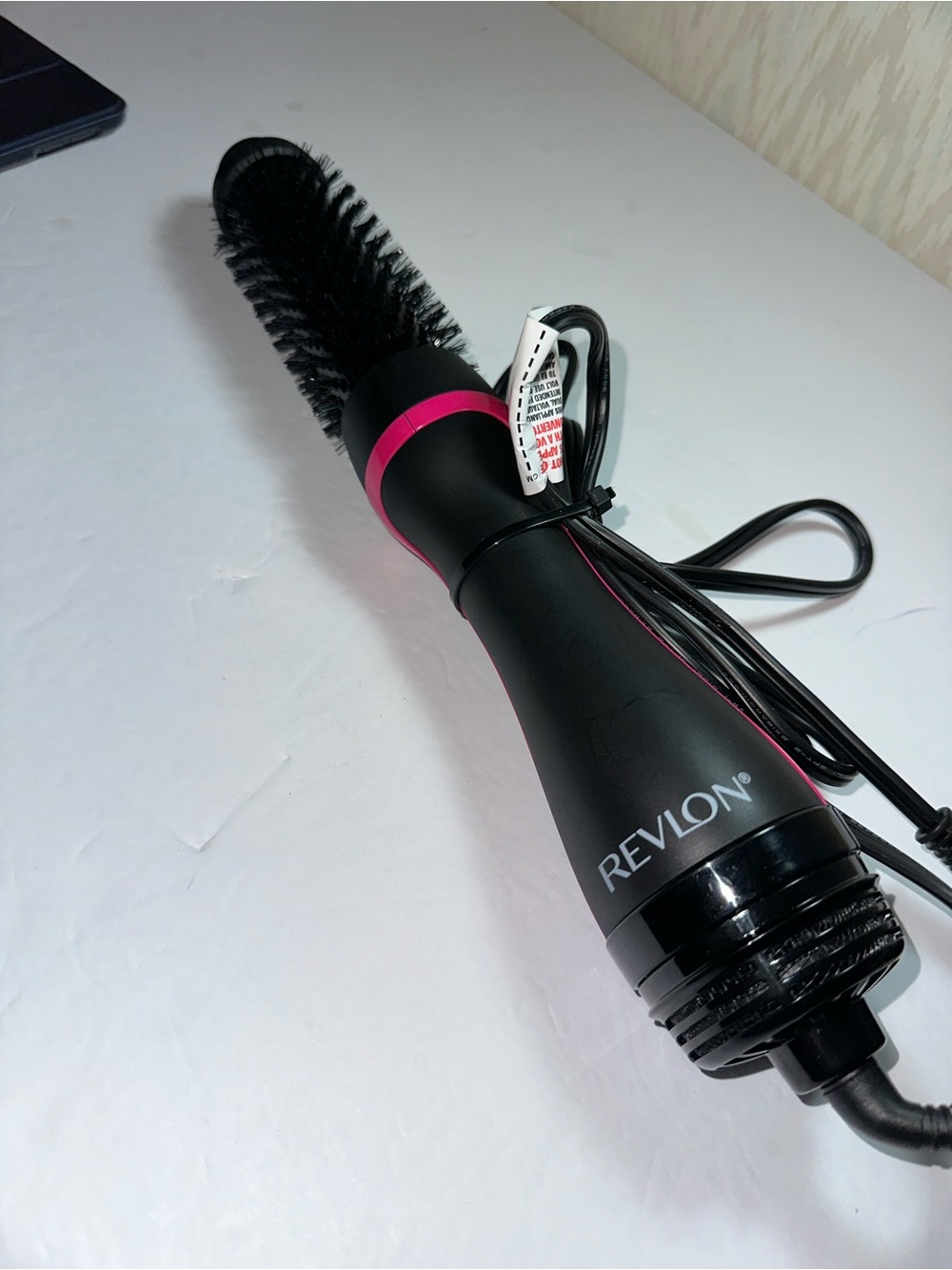Revlon Black and Pink Hot Air Round Brush Styler
